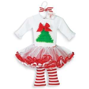  Holiday Tutu 3 Pc Set Size 0 6 Month   130063 Everything 