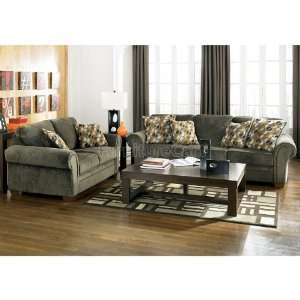 Ashley Furniture Kirkwood   Charcoal Living Room Set 33501 
