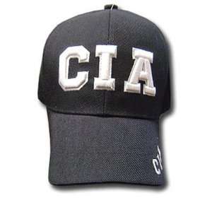  CIA LAW ENFORCEMENT BASEBALL CAP HAT AGENCY ADJ: Sports & Outdoors