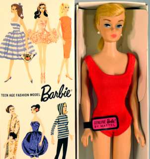 Beauty 1964 Vintage Swirl Barbie wHuge Wardrobe &More  