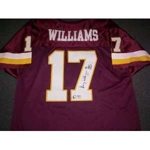 Doug Williams Washington Redskins NFL Hand Signed Authentic Maroon 