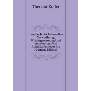   Jeder Art (German Edition) (9785876685148): Theodor Koller: Books