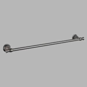  Lockwood 24 Wide Aged Pewter Finish Towel Bar: Home 