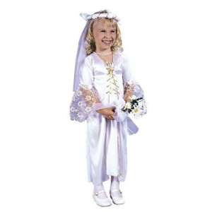  Renaissance Bride Princess Wedding Dress Costume Child 