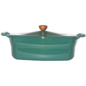  Lafont 5 Quart Oval French Oven, Green