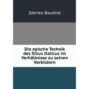  Die epische Technik des Silius Italicus im VerhÃ¤ltnisse 