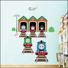   THOMAS THE TRAIN TANK WALL STICKER GLOSSY BORDER CHARACTER CUT OUT