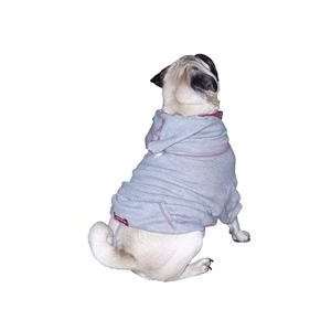  Fashion Pet Thermal Dog Hoodie   Medium   Gray: Pet 