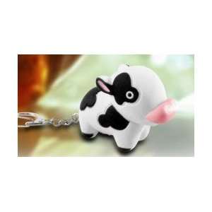 Led Milk Cow Sound Keychain Light: Toys & Games