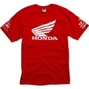  Fox Racing Honda Factory Tee Red L: Automotive