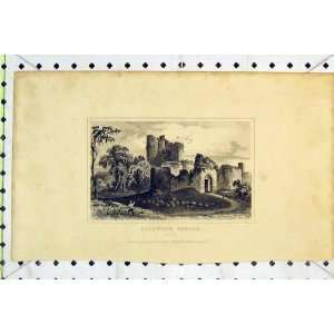   Dugdales Print View Ruins Saltwood Castle Kent England: Home & Kitchen