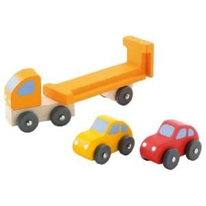  Sevi Towing Truck with Cars: Toys & Games