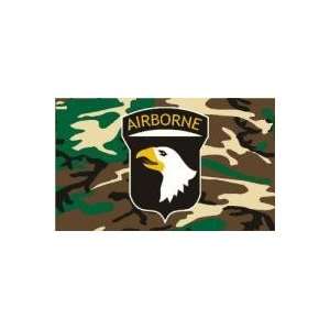   NEOPlex Economy 3 x 5 Military Flag   Airborne Camo: Office Products