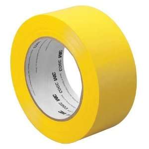  3M 1.5 50 3903 YELLOW Duct Tape,Vinyl,1.5in x 50yds,Yellow 