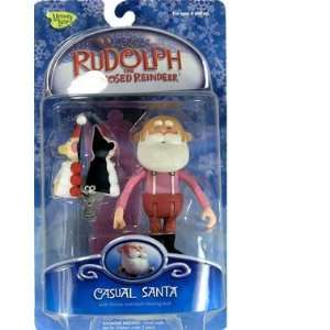  Rudolph the Red Nosed Reindeer Casual Santa Action Figure 