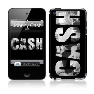  MusicSkins Johnny Cash Cash Skin iPod Touch 4G Cell 