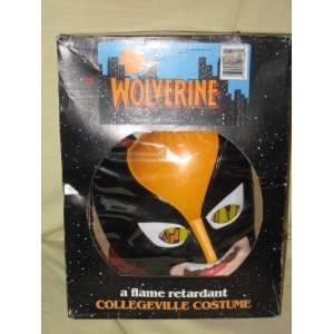  Vintage Wolverine Tiny Tot Childs Halloween Costume   3 4 