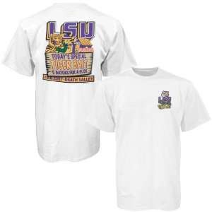  LSU Tigers Vs. Florida Gators White Rivalry T shirt 