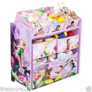 Disney TINKERBELL Fairies Toy Box Chest Organizer  