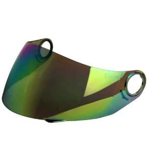 Color Visor Shield For DV100 Helmet DOT ECE APPROVED (Iridium Rainbow 