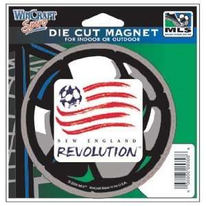 New England Revolution Set of 2 Indoor / Outdoor Magnets:  