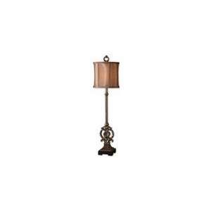    Uttermost Silver Champagne Levada Buffet Lamp