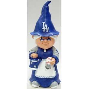    Los Angeles Dodgers MLB Female Garden Gnome