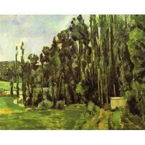  Oil Painting Poplar Trees Paul Cezanne Hand Painted Art 