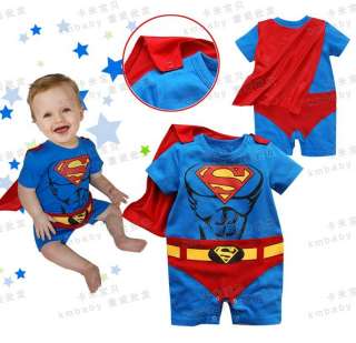   Romper Suit with Cape Fancy Cosplay outfit costume Baby Boy  