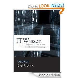   Elektronik (German Edition) Klaus Lipinski  Kindle Store