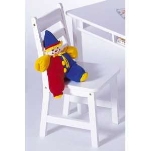 White Childs Chair Set by Lipper:  Home & Kitchen