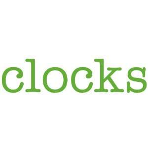  clocks Giant Word Wall Sticker