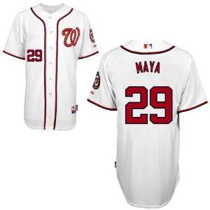 Yunesky Maya Washington Nationals Authentic Home Cool Base Jersey By 