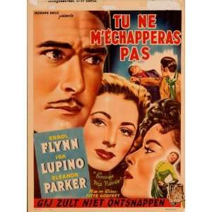  Escape Me Never Poster Movie Belgian 27x40