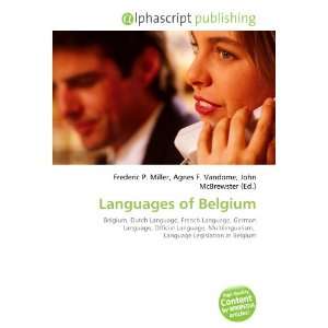  Languages of Belgium (9786133826922): Books