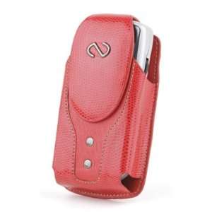  Naztech Boa American Red Leather Case V5 Cell Phones 