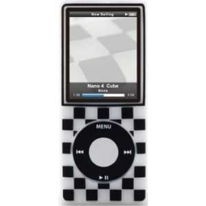  Fruitshop iPod Nano 4G Cube Case, White: MP3 Players 