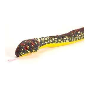   Belly Snake: Organic Cotton 4.5 foot long Stuffed Snake Toy: Toys