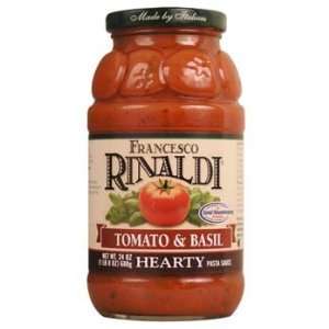 Francesco Rinaldi Tomato & Basil Hearty Pasta Sauce 24 oz:  