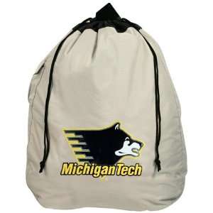  Michigan Tech Huskies Heavy Duty Drawstring Laundry Bag 