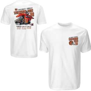   Cincinnati Bengals 2008 Tailgating Schedule T Shirt: Sports & Outdoors