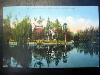 SANTA ANITA, CA~1911 LAKE AT BALDWINS RANCH  