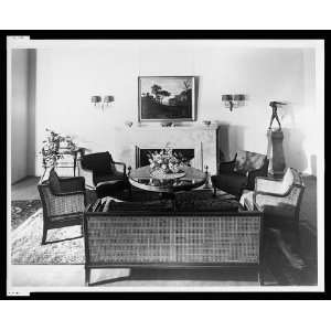   fireplace,Reichs Chancellery,Berlin,Germany,c1940: Home & Kitchen