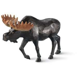  Wooden Wildlife Moose Sculpture