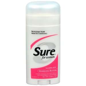 Sure For Women Invisible Solid Antiperspirant and Deodorant, Sparkling 