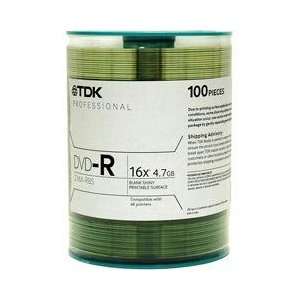   DVD R with Prism and Silk Screen Printable Surface   100 pack