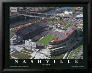 TENNESSEE TITANS @ LP STADIUM, NASHVILLE 22X20 FRAME  