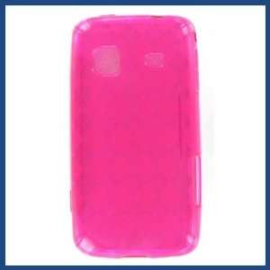  Samsung M820 Galaxy Prevail Crystal Hot Pink Skin Case 