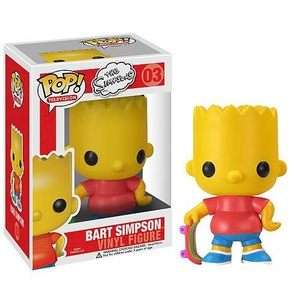 The Simpsons Bart Pop! 3 3/4 tall Vinyl Figure by Funko new and 