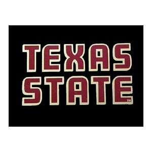  Texas State Bobcats Color Shock Decal/ Texas Over State 